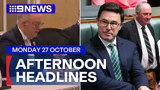 PM warns Beijing to 'respect the rules'; Nationals push for Net Zero | 9 News Australia