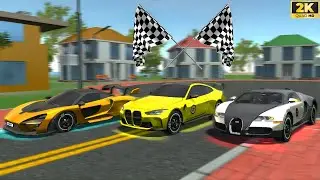 Bugatti Veyron Vs Bmw M4 Vs McLaren Senna Car 😱 Races &Top Speed Test? Car Simulator 2