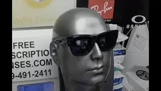 Angel's Ray-Ban Mega Wayfarer | Zeiss PhotoFusion X Gray | Zeiss Blue-Grey Tint