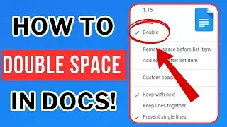 How to double space in google docs (Step By Step) 2025