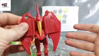 golden disk terrorsaur figure review