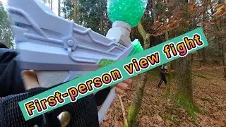 Gel-Blaster Battle im Wald 🔥 Vater & Sohn in Action! Action spiele Kinder drau&szlig;en Gel Blaster Surge