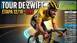 Tour de Zwift &ndash; Etapa 12/18 🔥 AGUENTO AT&Eacute; O FIM? (LIVE)