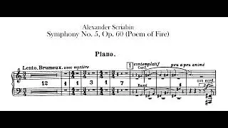 Scriabin - Prometheus - The poem of fire (Nelson Freire, piano; SWF, reg. Dennis Russell Davies)