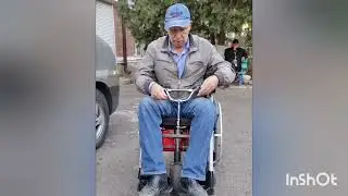 Интересное расположение мотор-колеса (Interesting arrangement of the motor-wheel). Mobility scooters