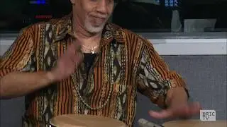 Chief Baba Neil Clarke Performs Afro-Cuban Percussion In the Studio! | BK Live