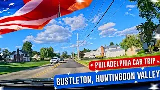 Philadelphia car trip &mdash; Bustleton, Huntingdon Valley