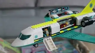 Lego Airplanes - City Fire Rescue - City Emergency Air Ambulance - City Jungle Explorer