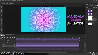 Photoshop Mandala Design Animation Tutorial