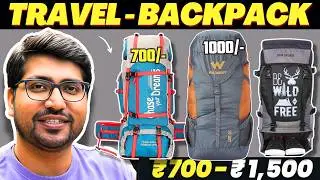 [2026]🔥Best Rucksack Backpack in India🏔️Best Travel Bag under 1000🎒Best Rucksack for Travelling