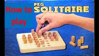 How to play peg solitaire.