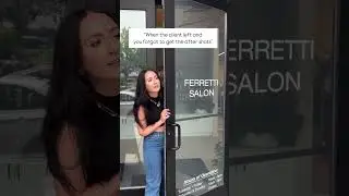 When the Client Leaves Before You Get the After Shots 😂💇&zwj;♀️