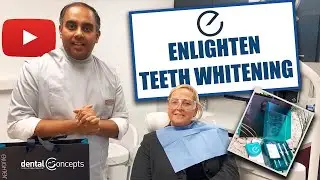 Andover Teeth Whitening Dentist Demonstrates Premium Enlighten Bleaching Treatment, Dental Concepts