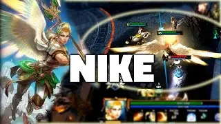 SMITE Nike Gameplay | Solo Lane | PTS Custom