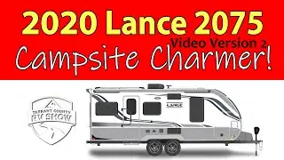2020 Lance 2075 Travel Trailer - WITH VOICE OVER - Tarrant County RV Show - 4k UHD