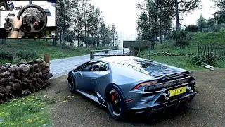lamborghini - Forza Horizon 5 - Logitech G29 Steering Wheel