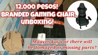 MSI 12K Gaming Chair (msi) Unboxing | msi MAG CH120-X