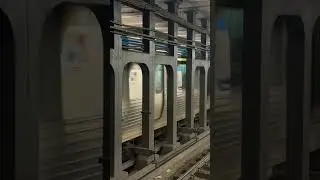 Septa blue line Train entering station #septa #philadelphia
