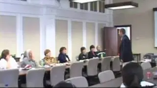 Speaker Mike Purcell in action
