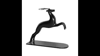 deer modeling decorative object