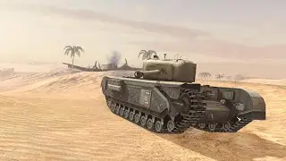 Churchill Mk.VI. Гайд, Лютая имба в Tanks Blitz...