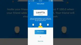 Supercash mobikwil,Sign up with MobiKwik, use my referral code U4HFTA. You get ₹ 100.0 when you add