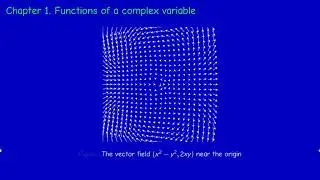 M3304 -  Holomorphic functions - Chapter 1 - Part 1
