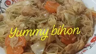 HOW TO COOK PANCIT BIHON or BIHON  SIMPLE COOKING  @atelornschannel
