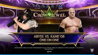 WWE 2K25 PC - Abyss VS Kane '08 [2K60FPS]