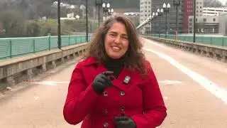 Gay Street Bridge reopens to pedestrians and bikes!