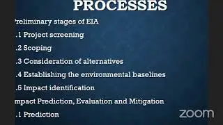 EM 2021: #EIA DOCUMENTATION| Environmental Impact Assessment| EIS |EIA Report