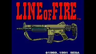 (Real 3D) Line of Fire - Master System Longplay (Sega Scope 3D)