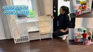 Kids Bookshelf and Toy Storage