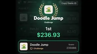 Triumph Arcade - Doodle Jump Challenge Mode - 235k