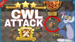 CWL Live Attack in Champions League (DAY 4) ( Clash Of Clan )