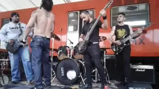 La sombra del sol - Zero Genesis (explanada Metro San L&aacute;zaro)
