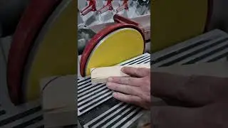 utilizando lixadeira de disco de bancada  #shorts