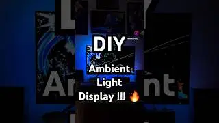 #ambientlights #displaylight #rgblights #techdiy #diyreels #techreels #setupgoals #setupinspo #rgb