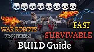 Эта сборка ДОМИНИРУЕТ в лобби War Robots Frontiers | Руководство по сборке и геймплей |