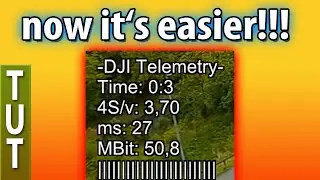 Телеметрия DJI OSD автоматизирована и бесплатна!