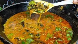 How to Cook dry and fry Snail/Ghungi recipe at home--EASY RIVER SNAILS RECIPE