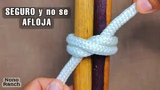 Como Hacer El NUDO CONSTRICTOR 👌@NONORANCH 👈