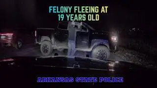 FELONY FLEEING at age 19 AND charged w/ Fake license, DUI, hit & run, reckless driving #pursuit #pit