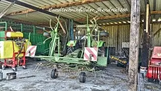 [Cabview/Uncut] Heuwenden 2016 | Deutz DX 3.70 mit Krone 5.50 4x7