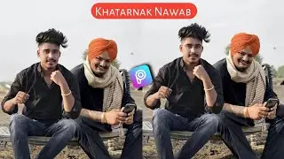 Khatarnak Nawab Sidhu Moosewala Photo Editing | Khatarnak Nawab Editing | Khatarnak Creation