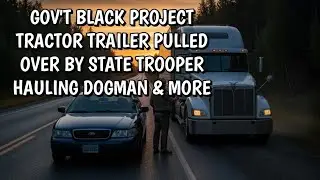 #DOGMAN, STATE TROOPER PULLS OVER GOV'T TRACTOR TRAILER W/ DOGMAN & BLACK PROJECT SECRETS