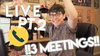 Live Cold Calling Part 2 - Landed 3 Meetings!