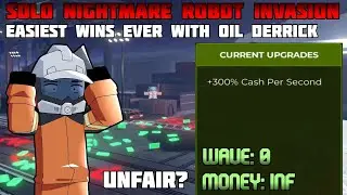 TDX | Buffed Oil Derrick is BUSTED in Robot Invasion