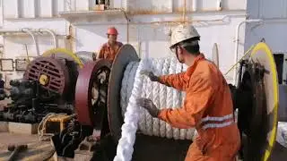 New rope, new life #mooring  #installation #renewal