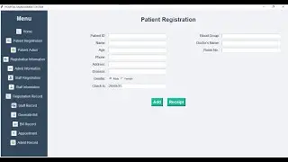 Hospital Management System Using Python. Hospital Management System